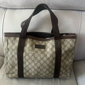 Authentic Gucci vintage tote bag